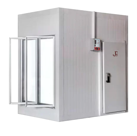 JC Frozen Walk In Cooler 2 Glass Doors 220v/3f